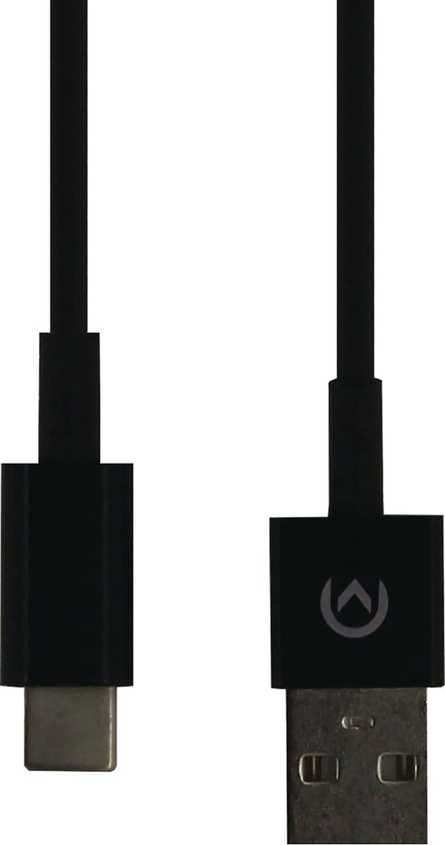 Mobilize Charge/Sync Cable USB-C 1m. Black