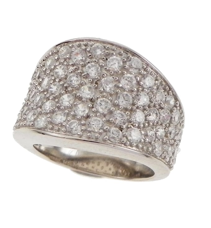 Orphelia Dames 925 Sterling Zilveren Ring - Zilver ZR-3490