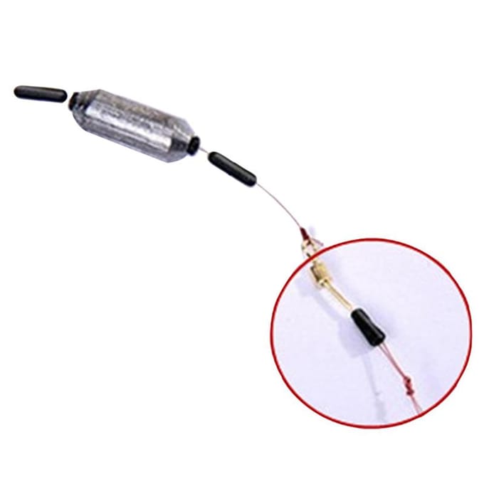 100 Stuks Visgerei Connector Feeder Visaccessoires Wartels Snapsluitingen voor Karper 16.5mm