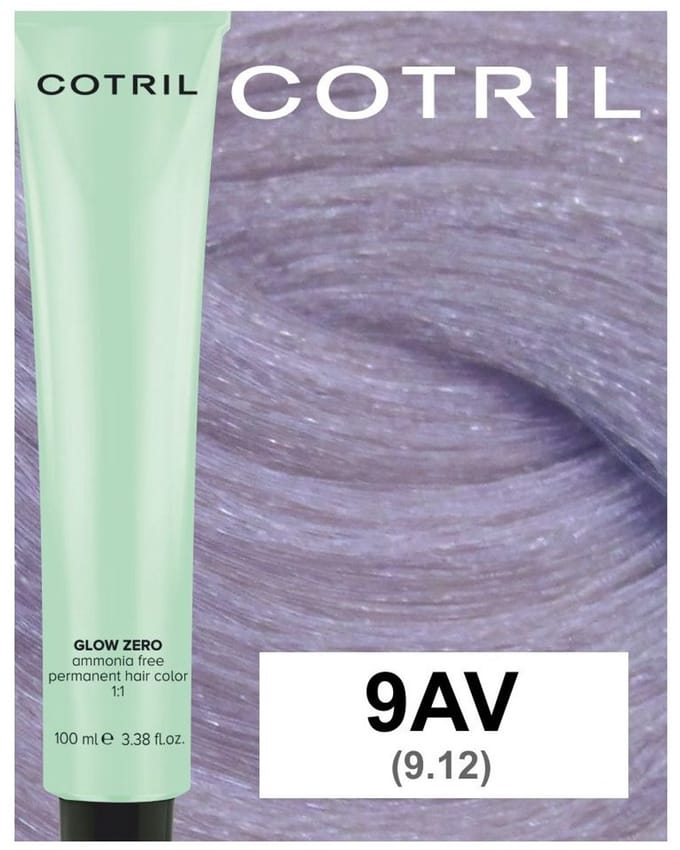 Cotril Color Glow Zero 9AV zeer lichtblond aspaars