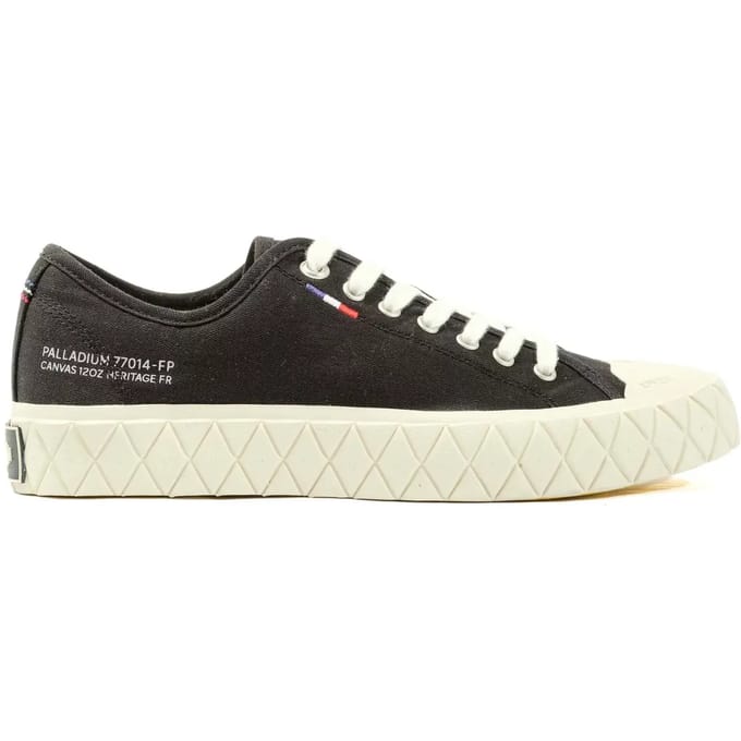 PALLADIUM ACE CVS ASPARAGUS BLACK/WHITE SIZE 40