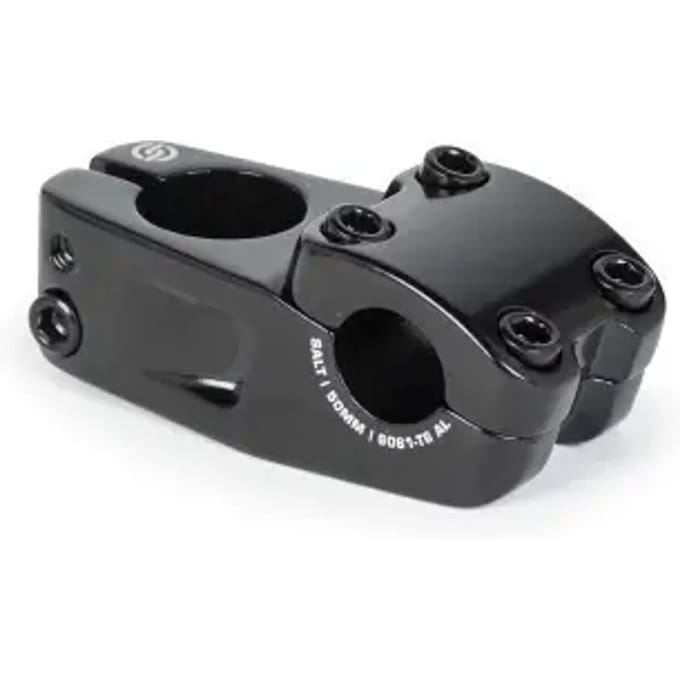 Saltbmx Comp Toploader 31.8 Mm 26.5 Mm Rise Fiets Stuurpen Zilver 50 mm / 0º
