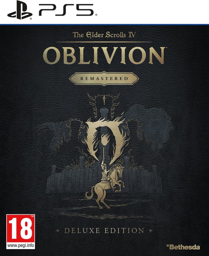 Sony PlayStation 5 PS5 The Elder Scrolls IV - Oblivion Remastered Deluxe Edition Games