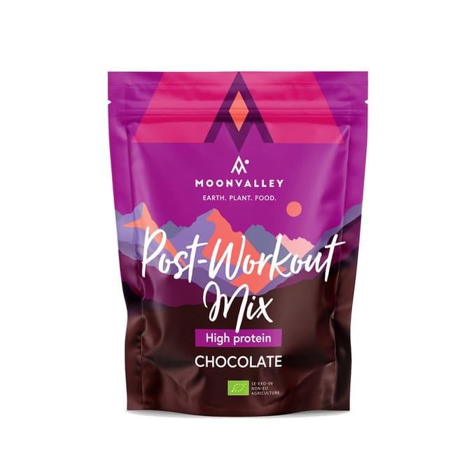 Moonvalley Organic Post-Workout Mix - Chocolate (doos van 6 stuks) - Poeder
