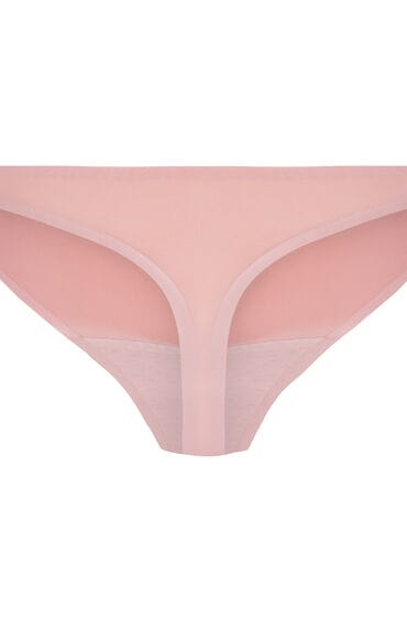 Hunkemöller Dames Lingerie Invisible string basic - Roze - maat S