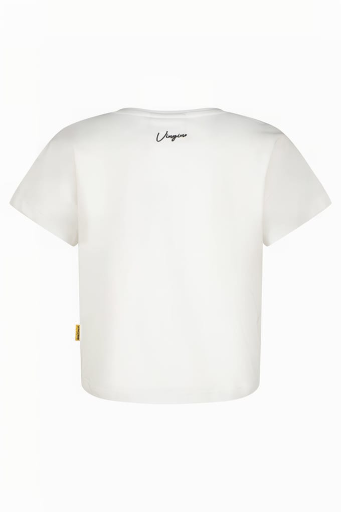 Vingino Heba Real White Maat: 14 | T-Shirts Outlet | Unisex | Wit