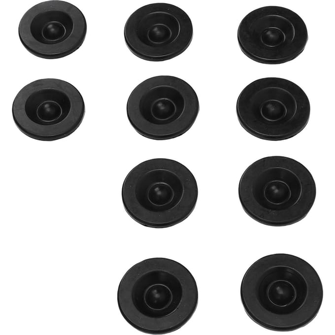 10 STUKS Trailer Naafkap Rubberen Doppen voor 1,98 inch 2,72 inch Trailer Askap Trailer As Smeerselkap Vervanging voor Dexter black