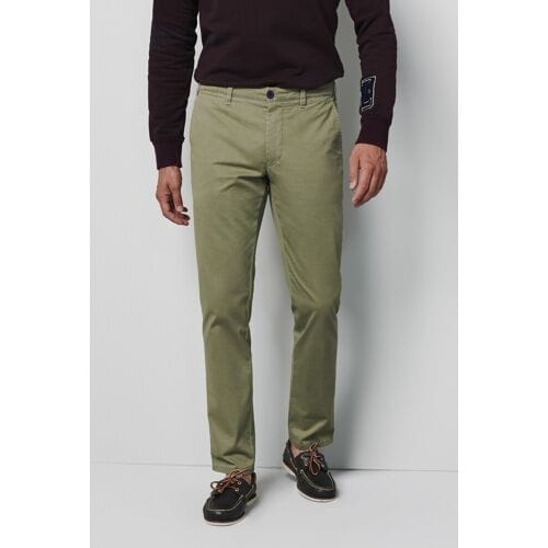 Meyer Broek M5 Organic Cotton Twill Comfort Stretch Groen / male