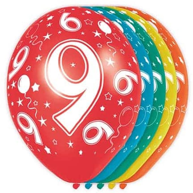 Folat - Ballon 9 jaar