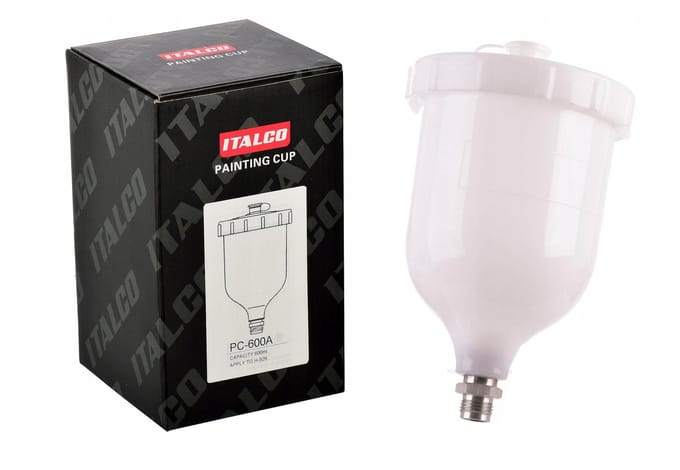 ITALCO 600ml Verfbeker voor Spuitpistolen - M16x1,5