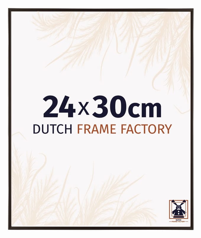 Fotolijst 24x30 cm - Kunststof - Antraciet - Easy