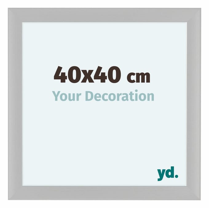 Your Decoration - Fotolijst 40x40 cm - MDF - Wit Houtnerf - Como