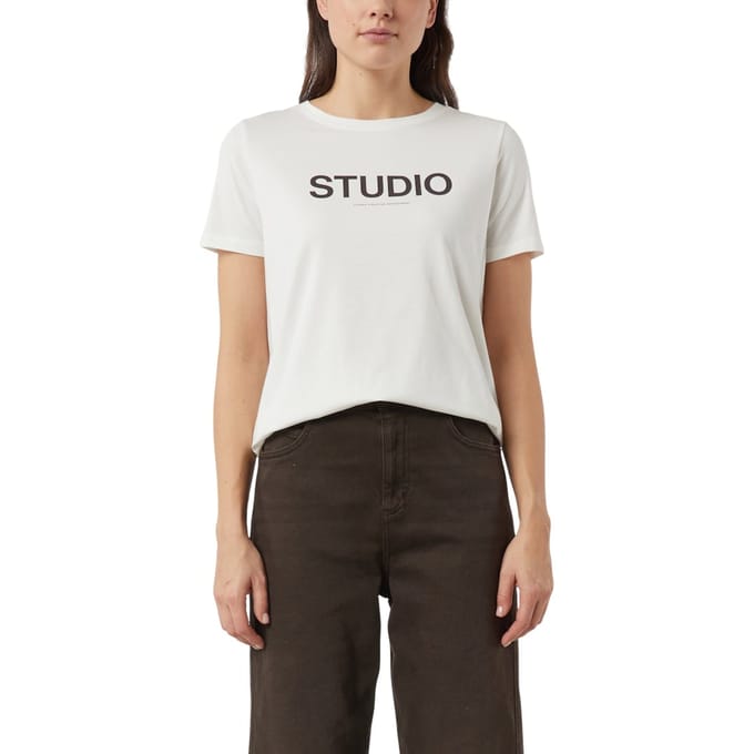 Comma  T-shirts White Taglia: 46 | Maglie Sportivi Outlet | Donna | Bianco