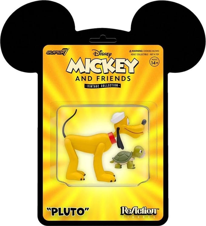 Disney ReAction Action Figure Vintage Collection Wave 1 - Pluto 10 cm