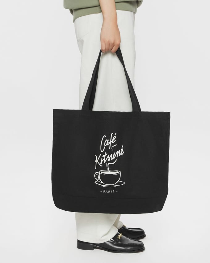 CAFÉ KITSUNÉ COFFEE CUP TOTE