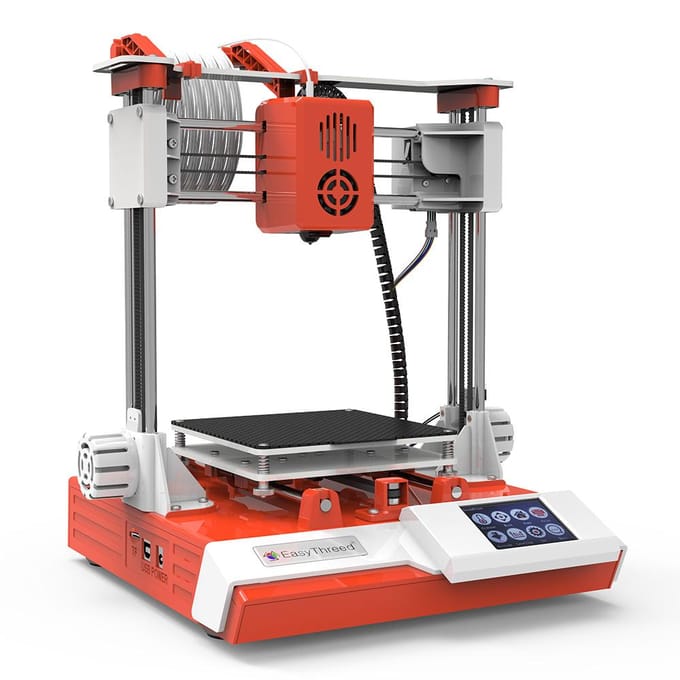 EasyThreed K6 3D-printer FDM Desktop-drukmachine 100x100x100mm4x4x4inches Afdrukformaat C-AU