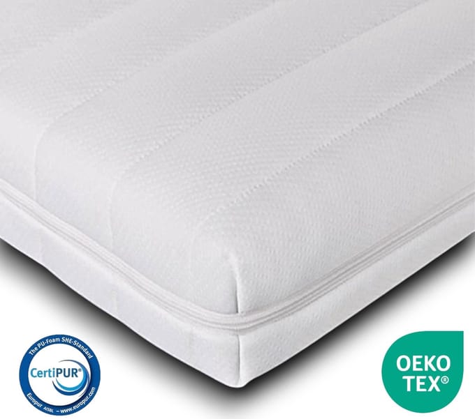 EasyBedden® - Topdekmatras - Koudschuim HR45 - 80x190 - circa 9 cm