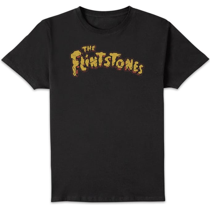The Flintstones Logo Men's T-Shirt - Black - M