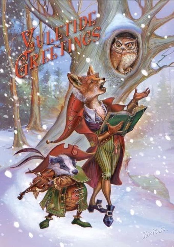 Briar Kerstkaart Wildwood Carols
