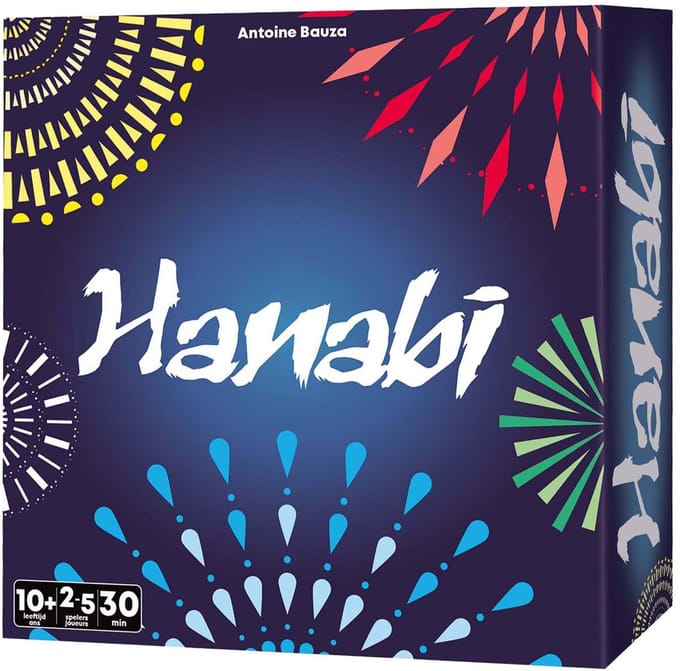 Asmodee kaartspel Hanabi Refresh coöperatief vuurwerkspel 2-6 spelers.