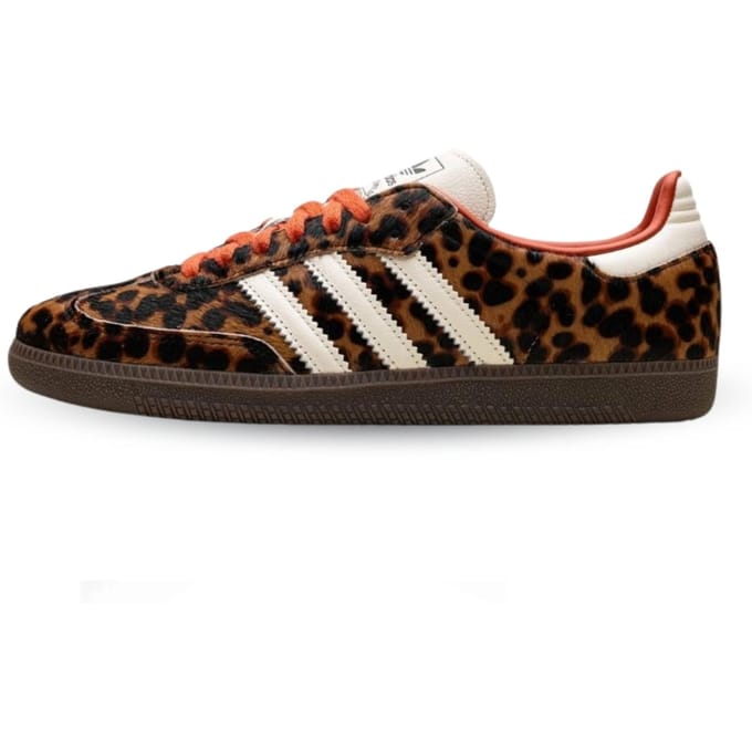 Adidas Samba OG Preloved Red Leopard
