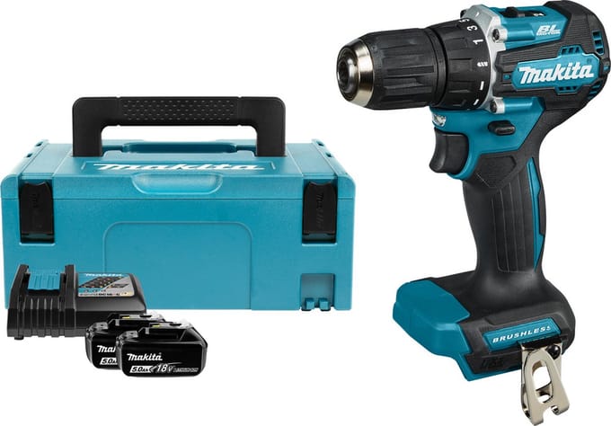 Makita DDF487RTJ Accu Schroefboormachine 18V 5.0Ah in Mbox