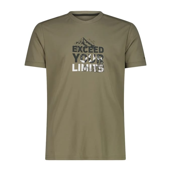 Piqué shirt met adventure-print CMP