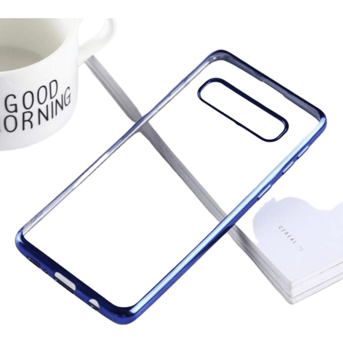 Comfycase Samsung Galaxy S10 Electra Hoesje Blauw