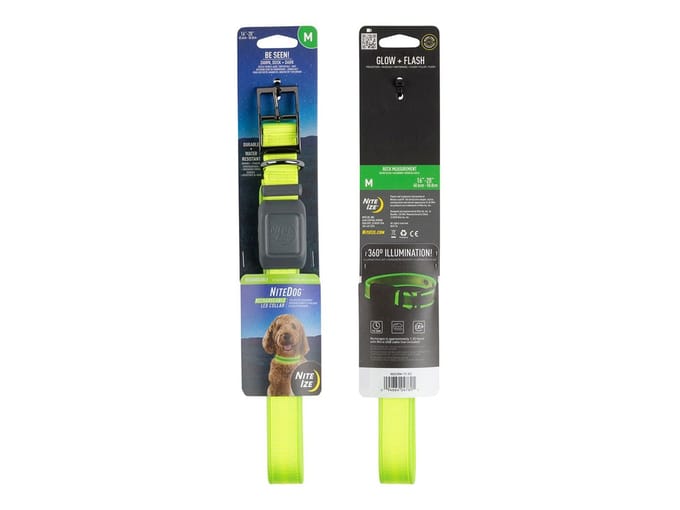 Nite ize nitedog led halsband oplaadbaar