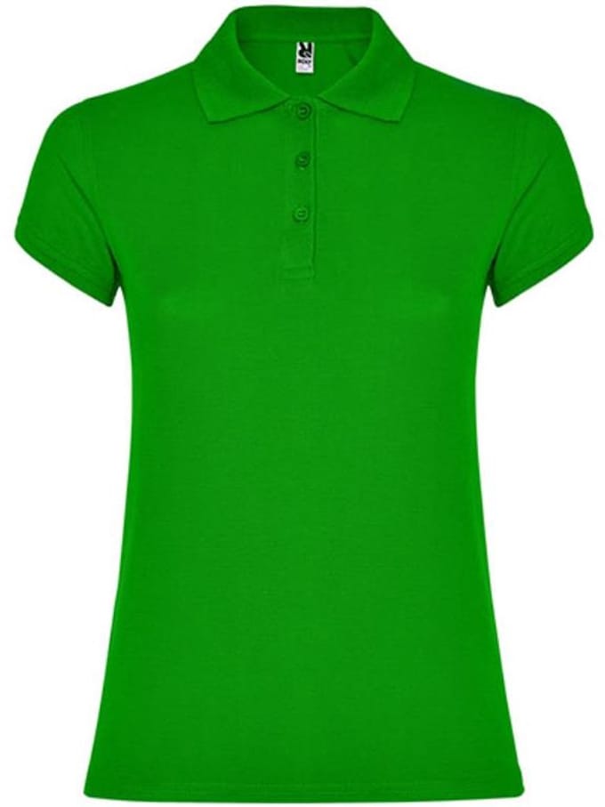 Roly - Star Dames Polo - Grass Green 83 maat L
