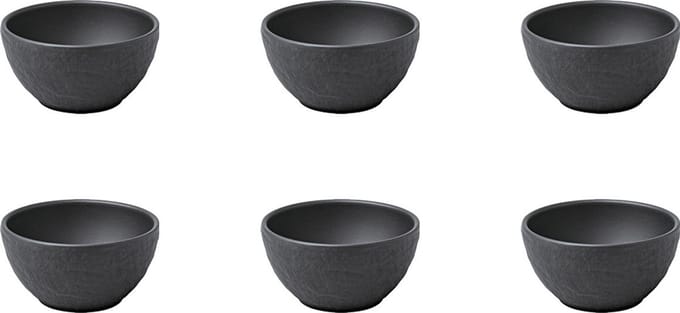 Villeroy & Boch - Manufacture Rock Dipschaaltjes 6 stuks