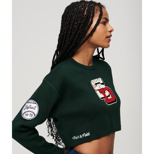 Trui met lange mouwen voor dames Superdry Varsity