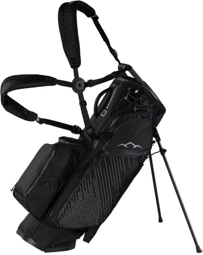 Sun Mountain E4.5 VLO H2NO Waterproof Hybride Standbag - Zwart | Kleur: Zwart | | |