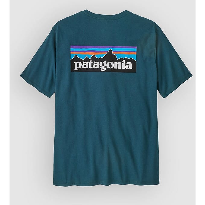 Patagonia P-6 Logo Responsibili T-Shirt blauw