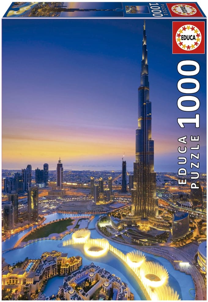 EDUCA - puzzel - 1000 stuks - Buri Khalifa