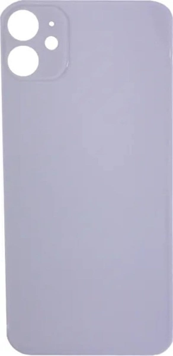 Voor iPhone 11 Batterij Cover Achterkant Behuizing Paars