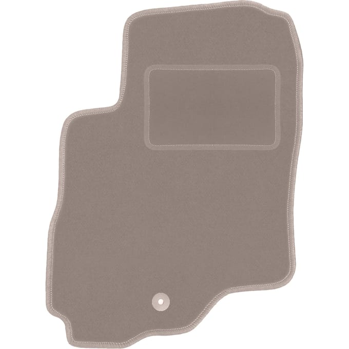 Beige bestuurdersmat voor: Mitsubishi Outlander I SUV (2001-2006)