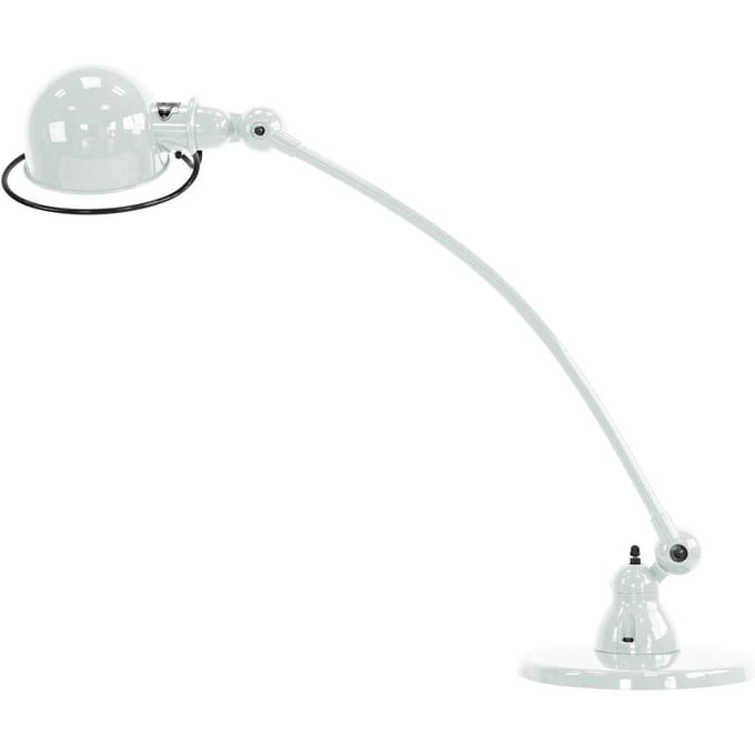 Jieldé Loft C6000 tafellamp, gebogen, wit