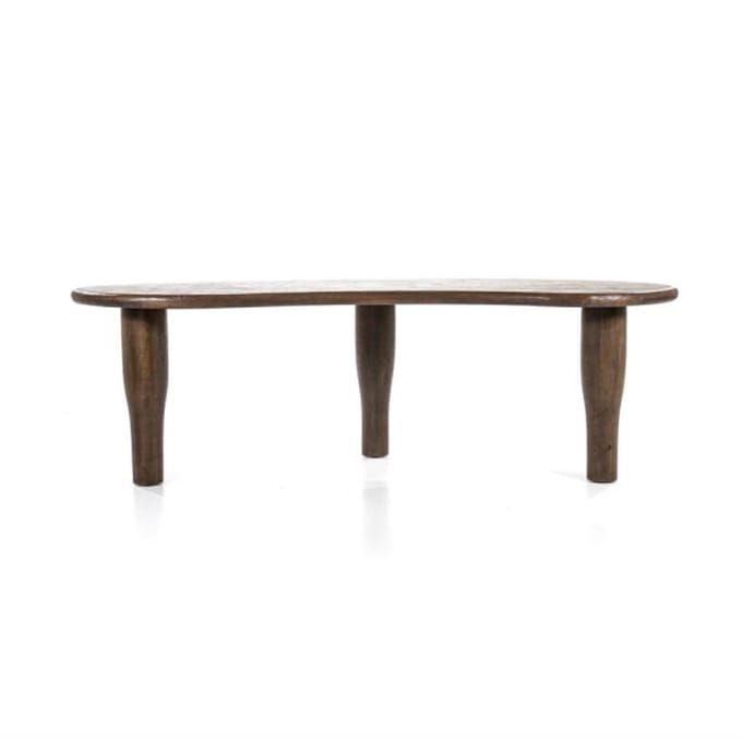 Eettafel Jodi organisch mangohout 200x115cm - bruin | Eleonora
