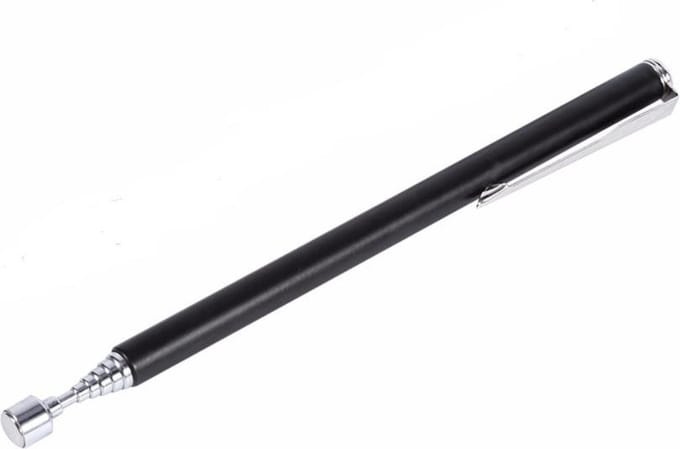 Finnacle - Magneetpen Telescopisch zwart - Magneet - Stick - Telescoop