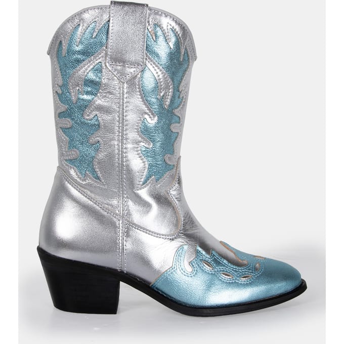 DWRS label Bella Silver / Blue Taglia: 41 | Stivali Outlet | Donna | Grigio
