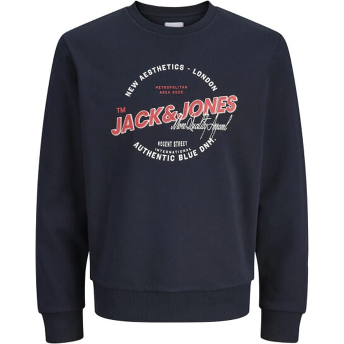 JACK&JONES - JJELOGO SWEAT CREW NECK 2 COL SS26 - Heren - Sweaters