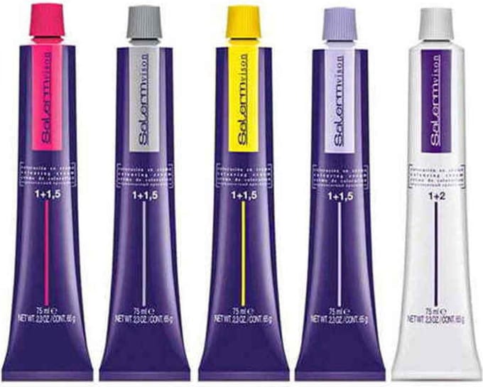 Permanente Kleur Salerm Salermvison 7,334 (75 ml)