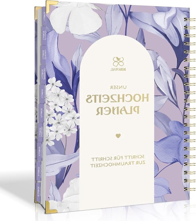 Complete Bruiloft Planner voor de Grote Dag - Paars, Organisatie, Checklist, Inspiratie