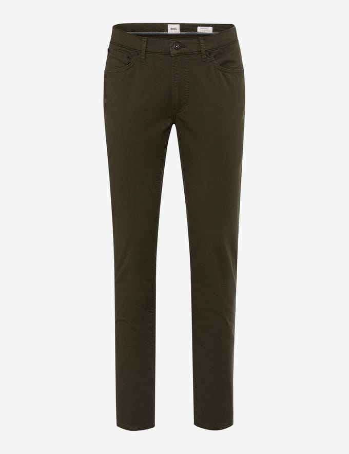 Brax Heren Jeans  Style CHUCK PINE, groen, maat 34/32