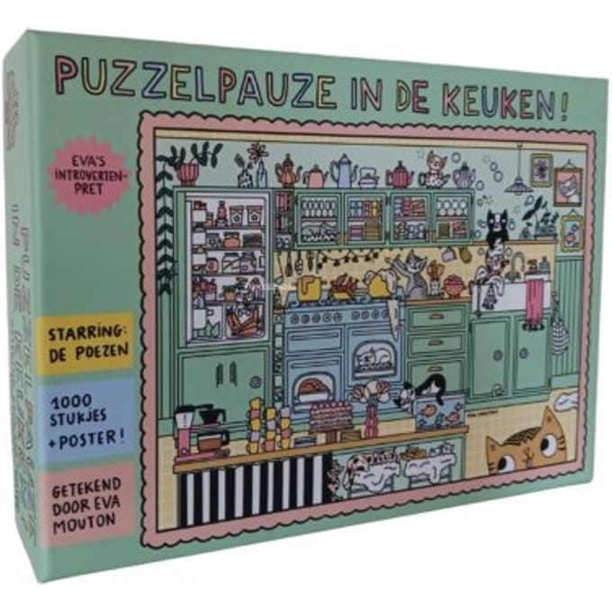 Eva's Introvertenpret: Puzzelpauze In De Keuken - Eva Mouton