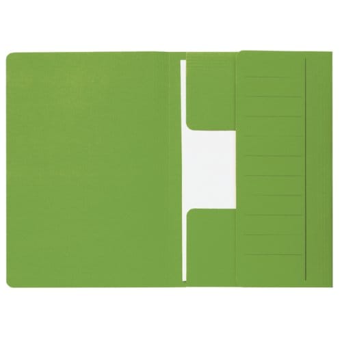 Dossiermap djois secolor mammoet folio 3 kleppen 250gr recylced groen