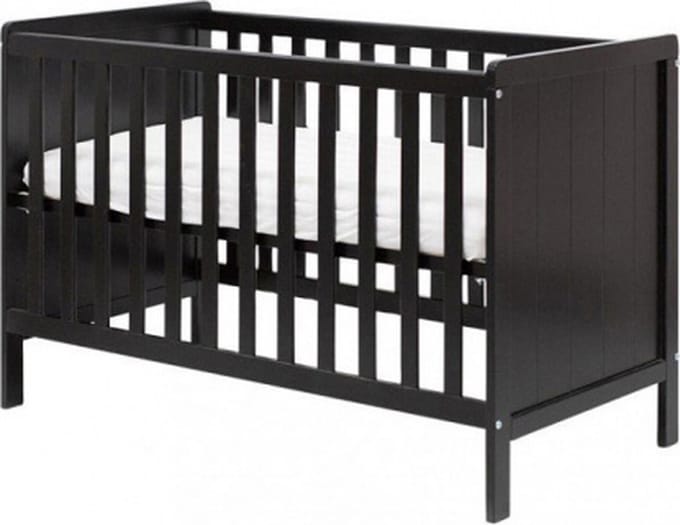 Europe Baby Ralph II Babybed Mat Zwart 60 x 120 cm