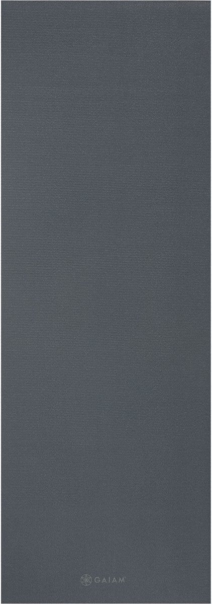Gaiam Yoga Mat - Folkstone Grey - 4 mm