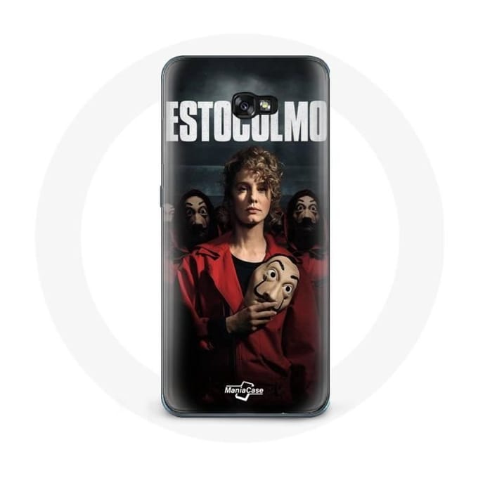 Case voor Samsung Galaxy A3 2017 La Casa De Papel Estocolmo